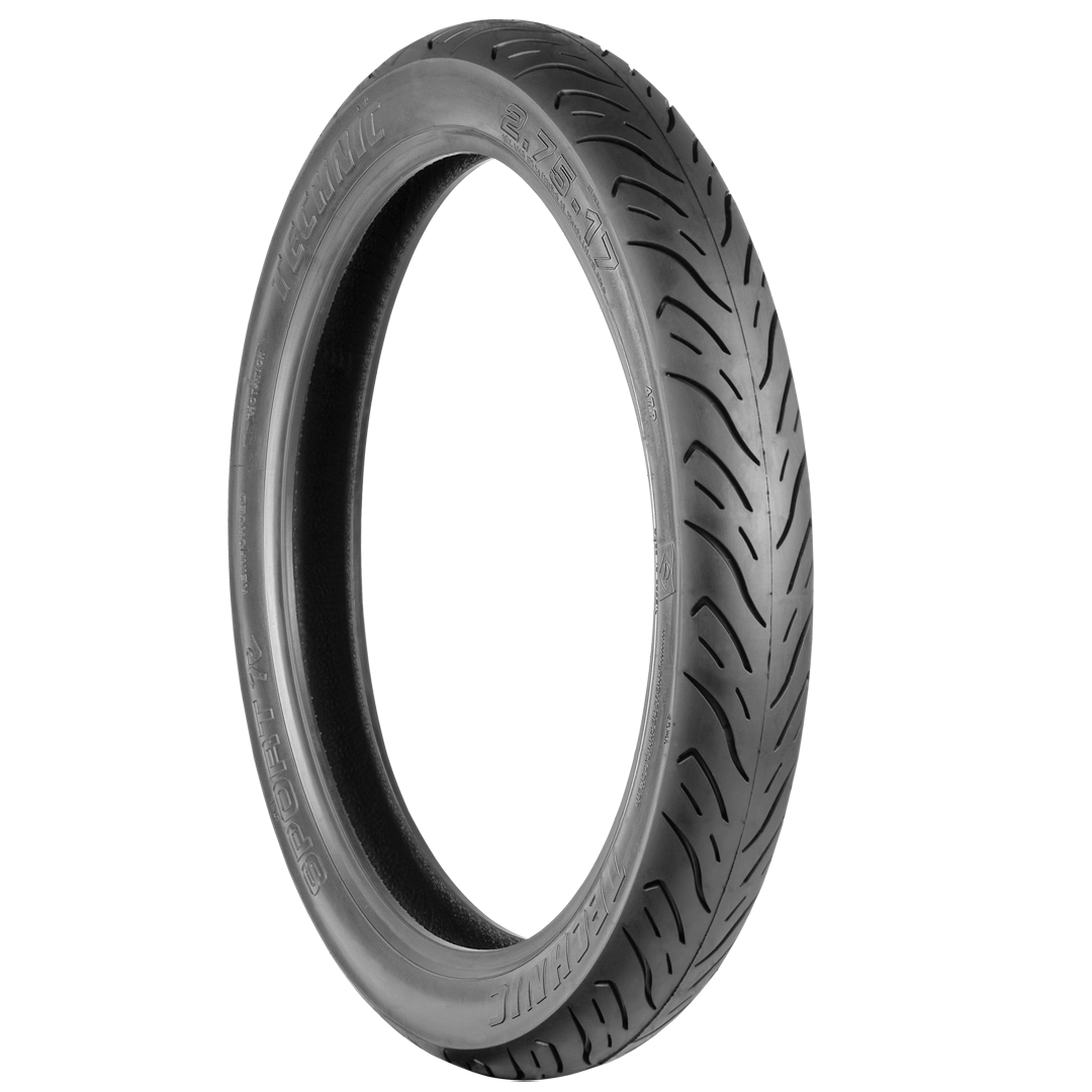 Pneu p/ moto aro 17 * 2.75-17 - diant. crypton, shineray, dafra super 100, sundown web, c100 dream, jet, new wave 125, biz, pop (sport r) s/câm.